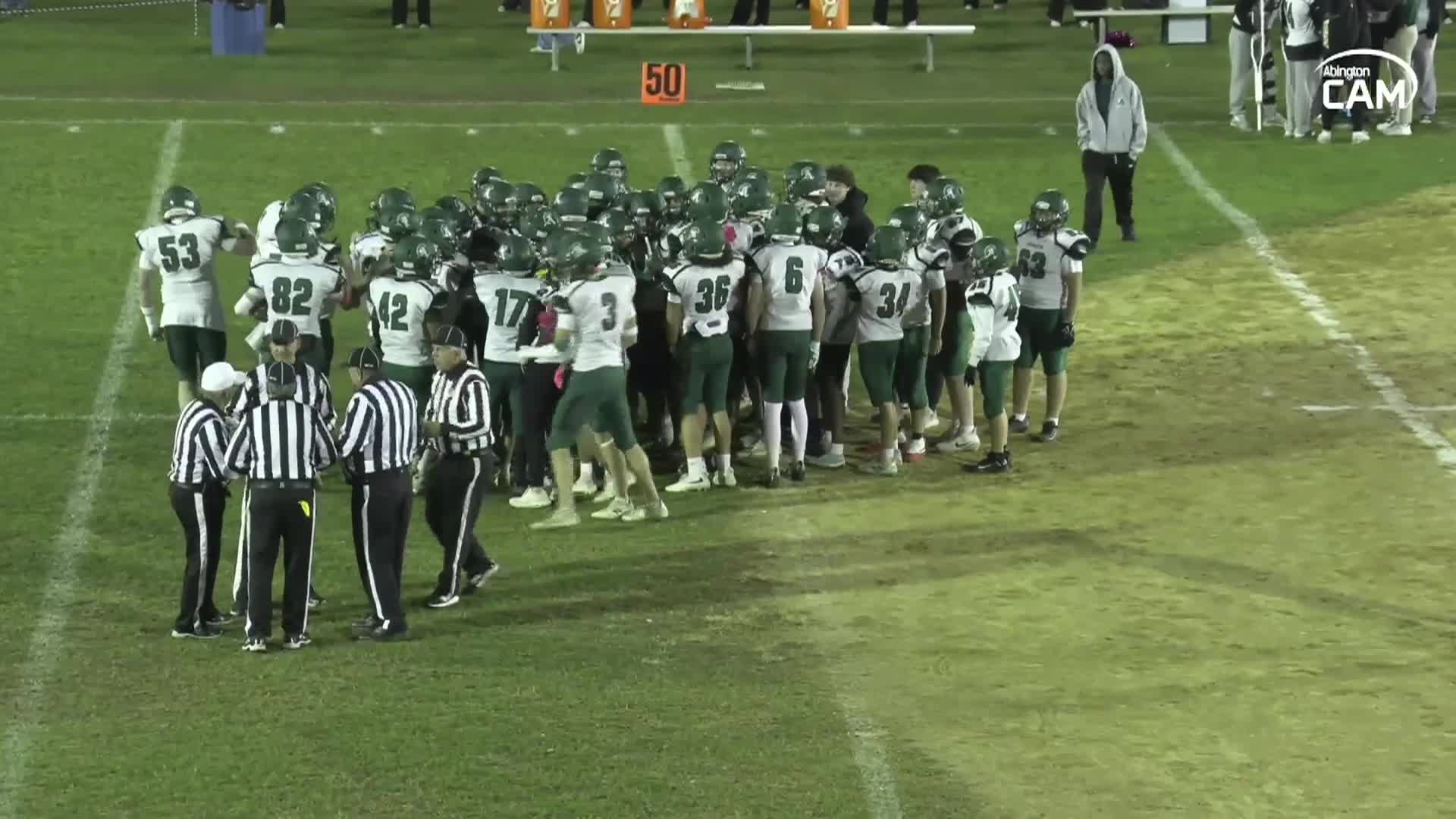 Rockland Bulldogs vs Abington Boys Varsity Football; October 23, 2026